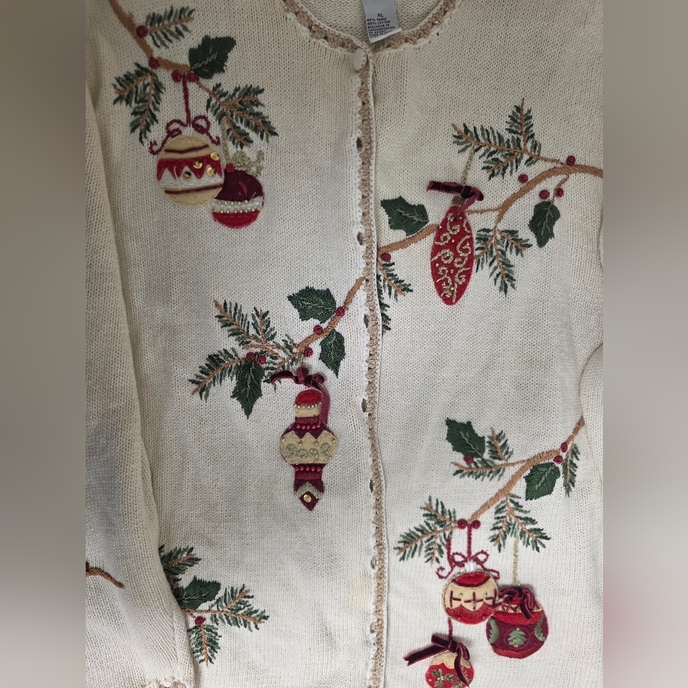 Holiday VINTAGE sweater - Picture 4 of 8